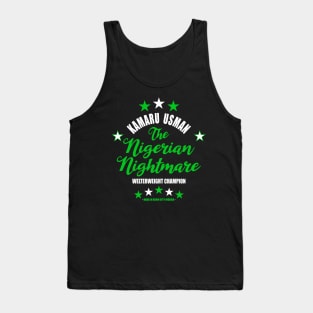 Kamaru The Nigerian Nightmare Usman Tank Top